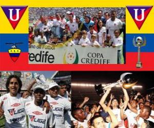 Puzzle Liga Deportiva Universitaria de Κίτο Πρωταθλητής 2010 (Ισημερινός)